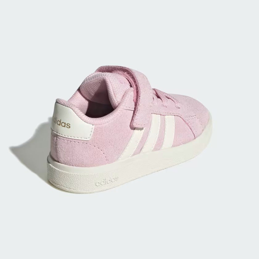 ADIDAS Grand Court 2.0 Sneaker Bassa Bambina - JR0781 Pink/Off White/Gold