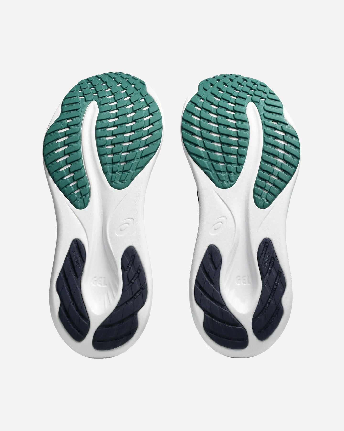 Scarpa Uomo Gel-Pulse 16 Blu/Verde, con tecnologia GEL sul tallone