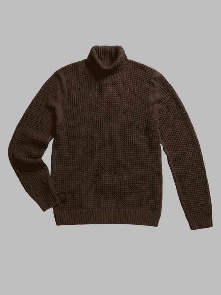 Blauer Maglia Collo Alto Costina Donna