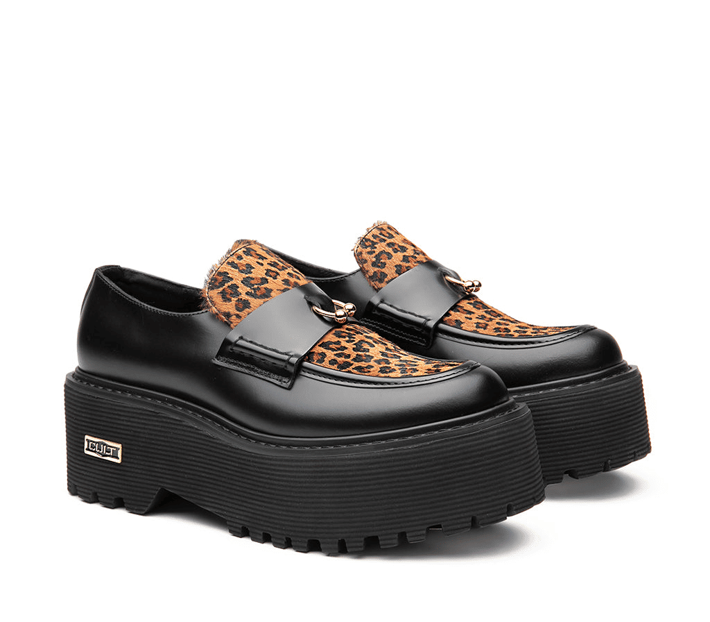 Cult Mocassini Invernali Pelle Donna