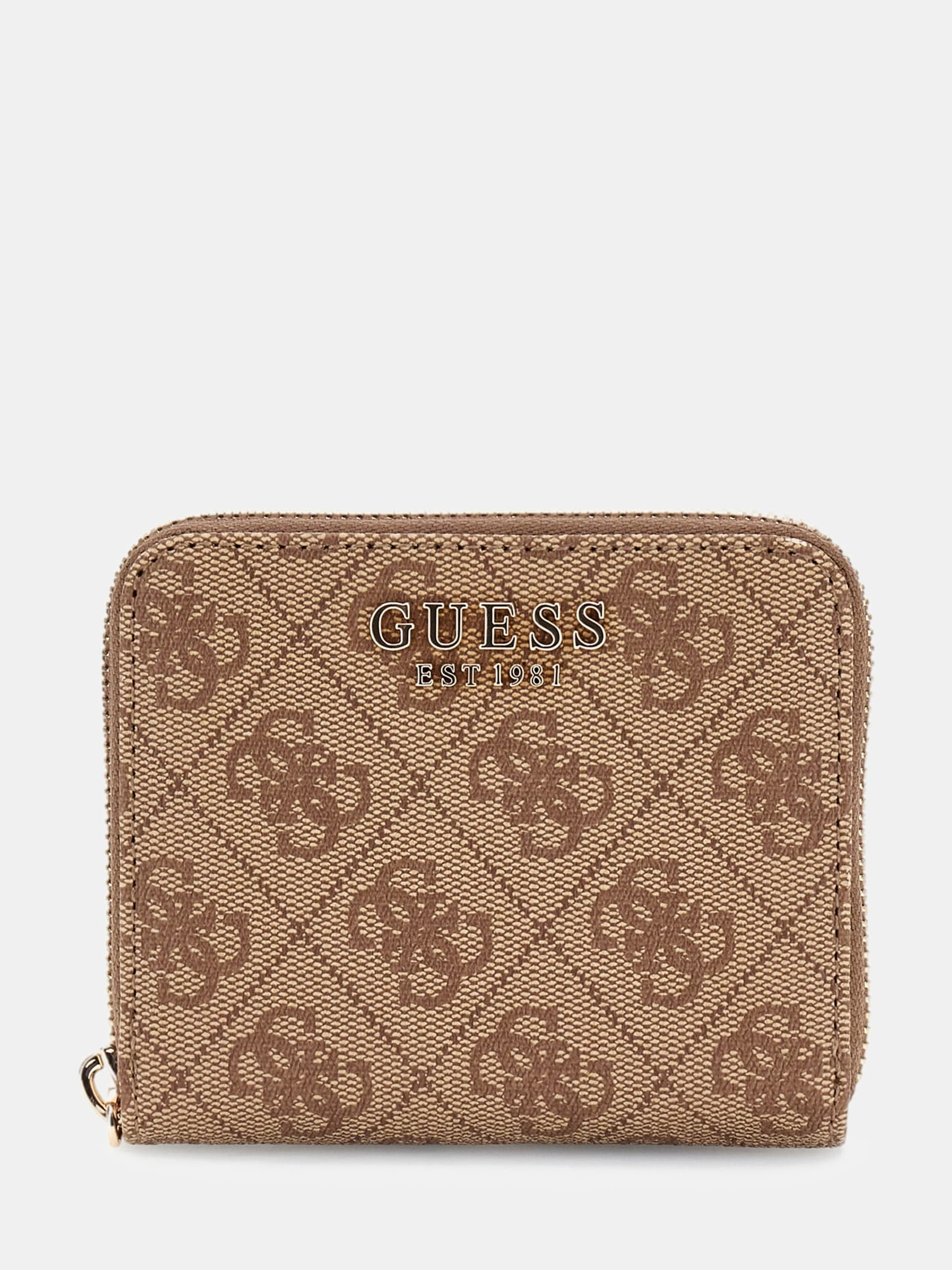 Guess Mini Portafoglio Laurel 4G Logo Simil Pelle