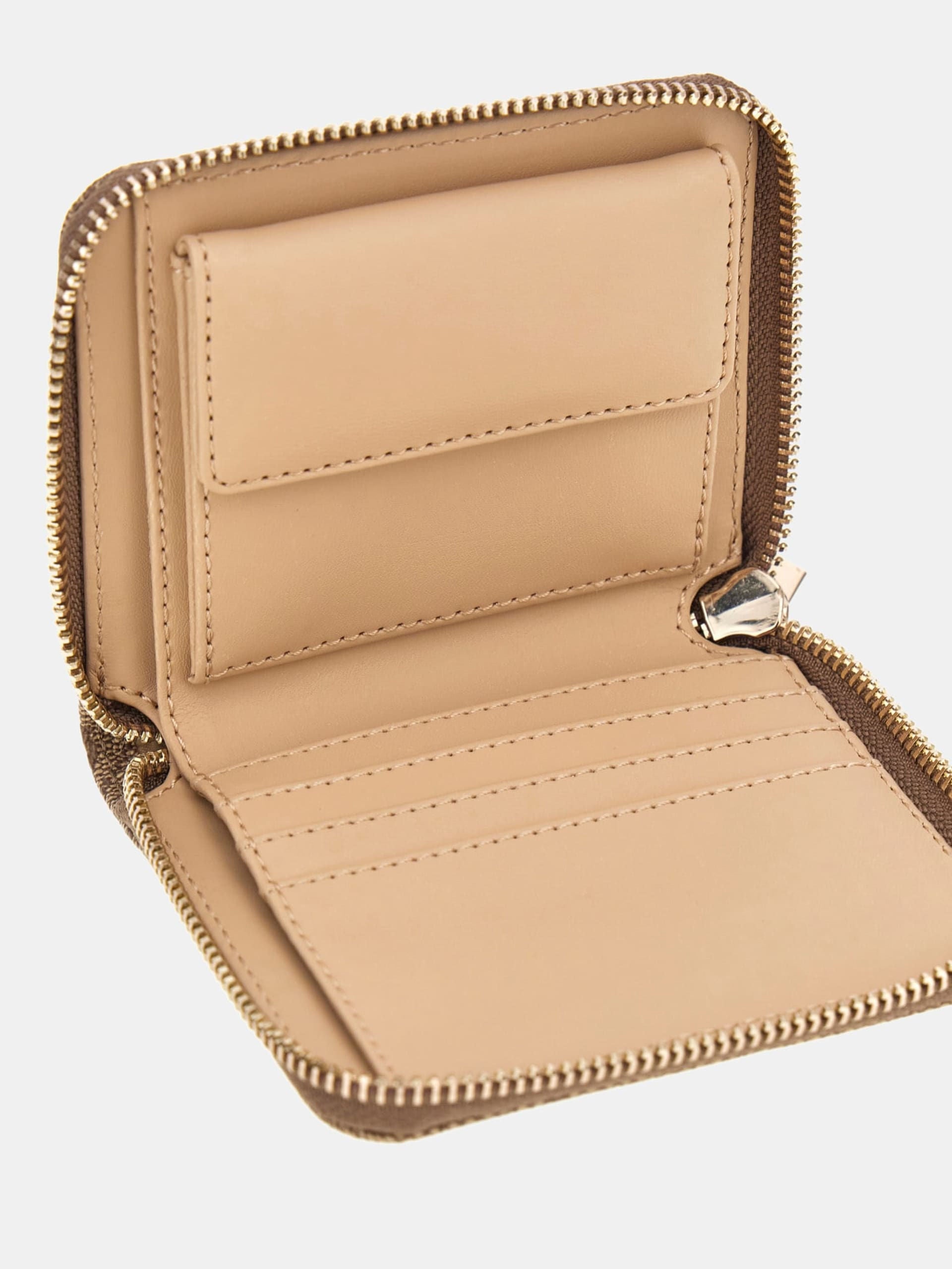 Guess Mini Portafoglio Laurel 4G Logo Simil Pelle