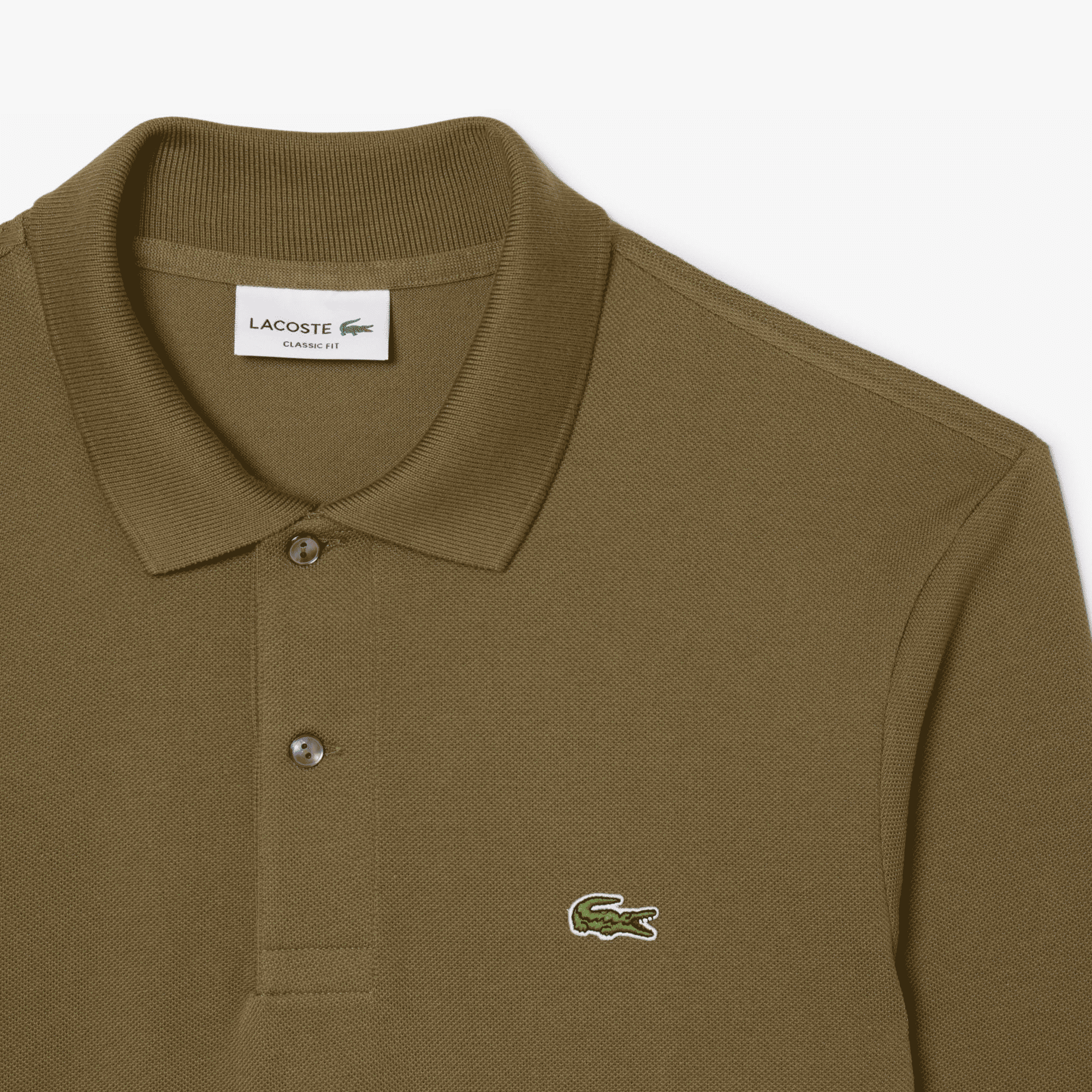 Lacoste Polo Maniche Lunghe Invernale Uomo Cotone