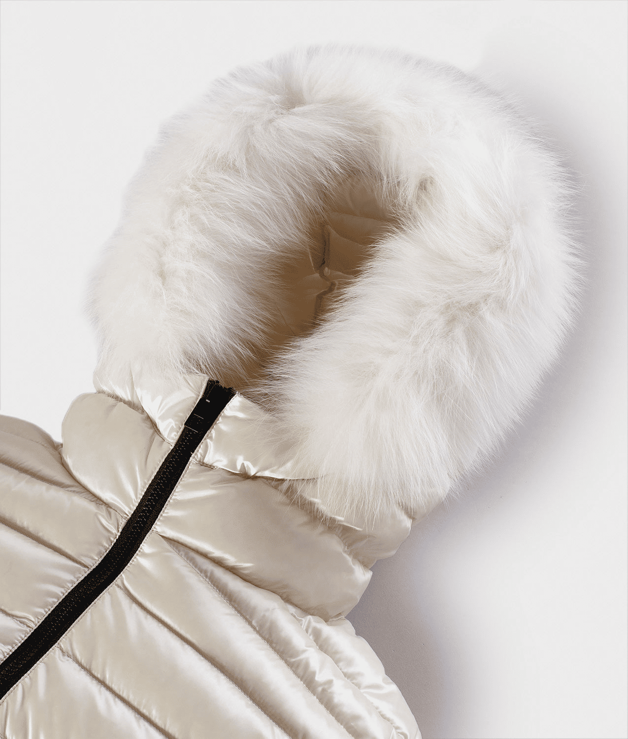 RefrigiWear Piumino Invernale Donna Pelliccia