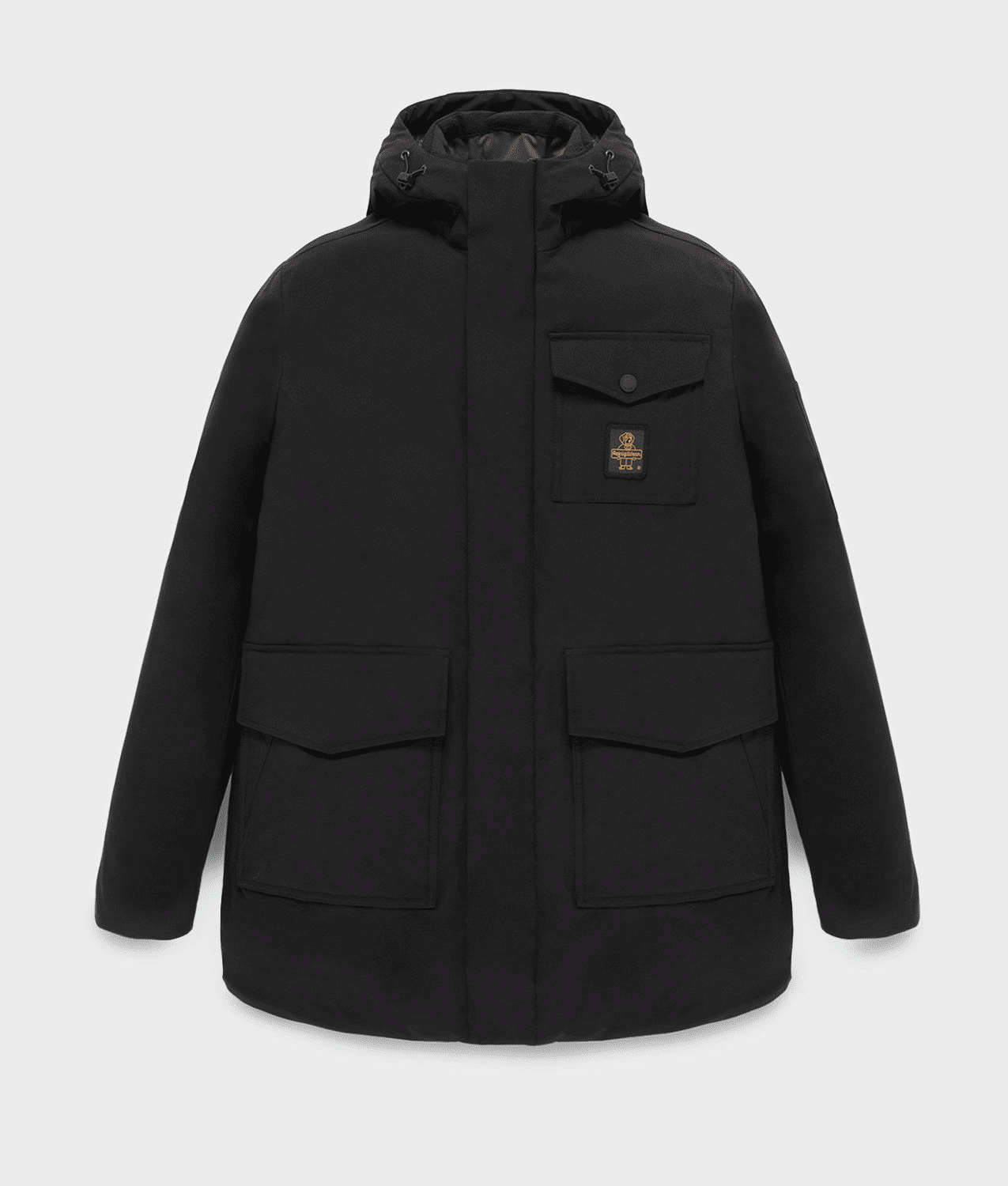 RefrigiWear Parka Uomo Invernale Soft Shell Idrorepellente