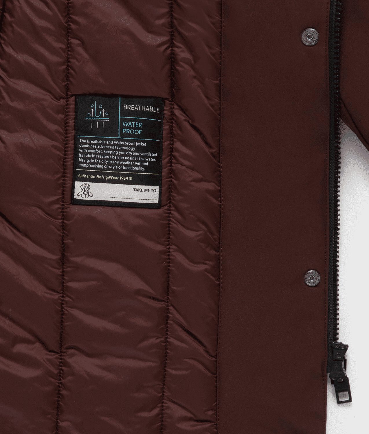 RefrigiWear Parka Donna Invernale Soft-Shell