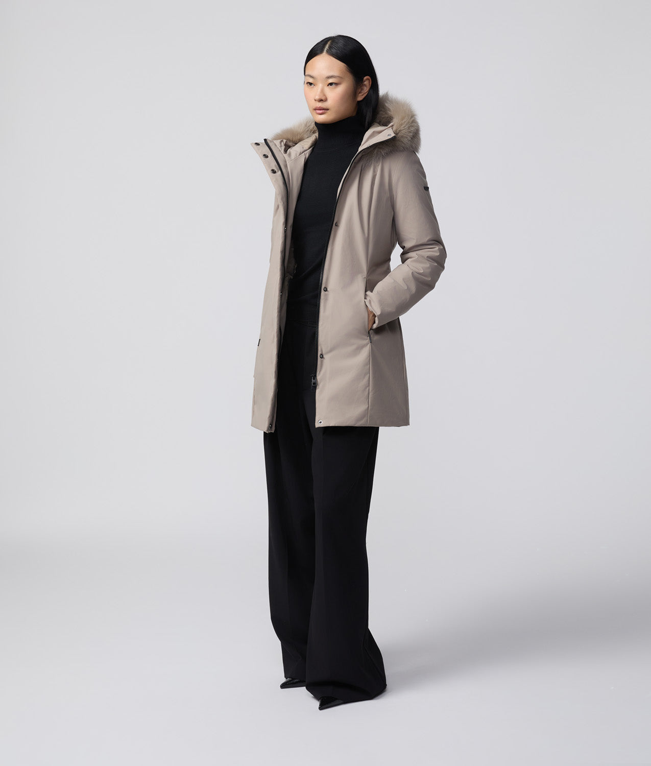 RefrigiWear Parka Donna Invernale Soft-Shell