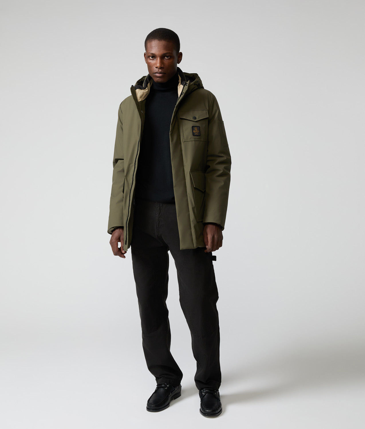 RefrigiWear Parka Uomo Soft Shell Invernale Idrorepellente