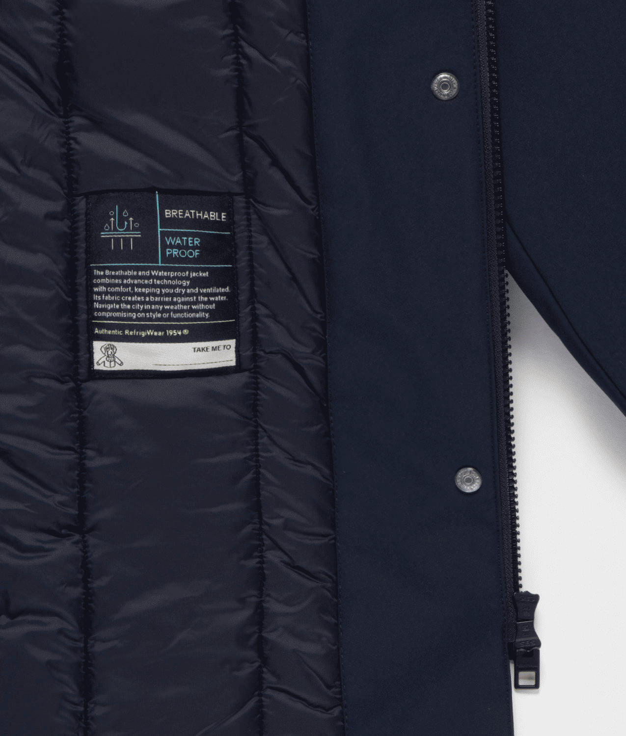 RefrigiWear Parka Donna Invernale Soft-Shell
