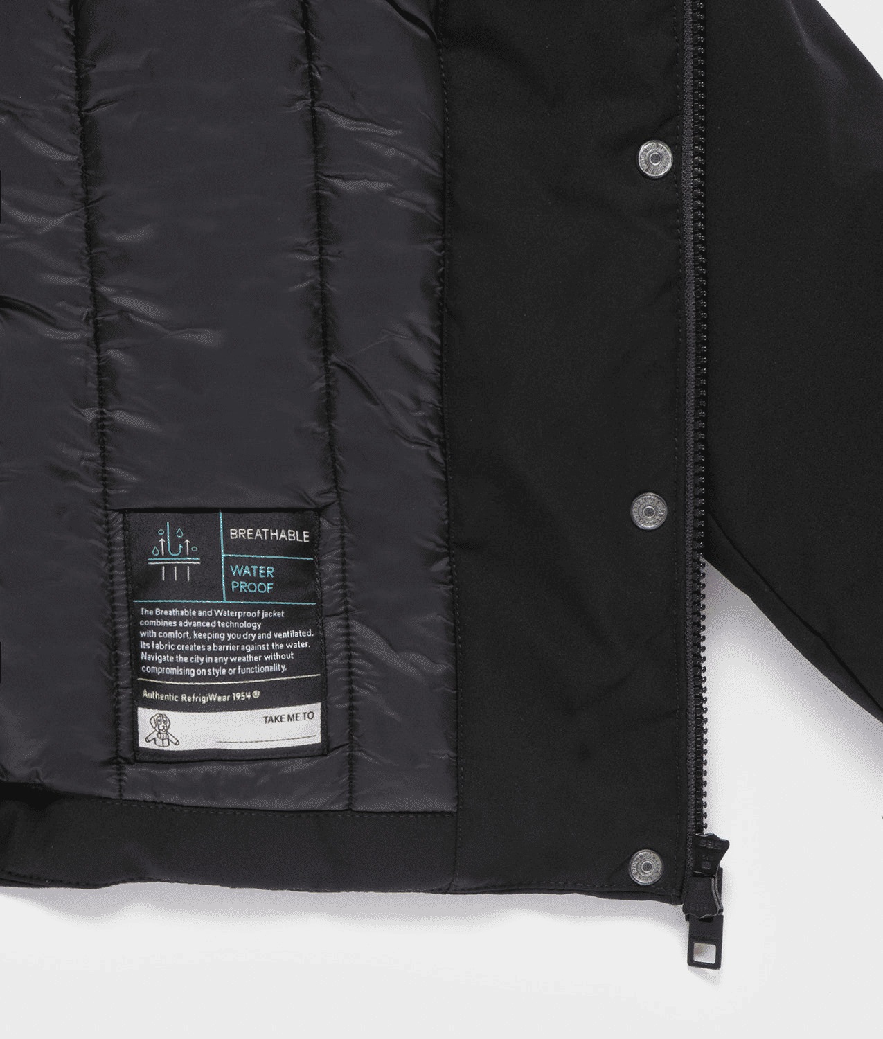 RefrigiWear Giubbotto Invernale Donna Soft-Shell