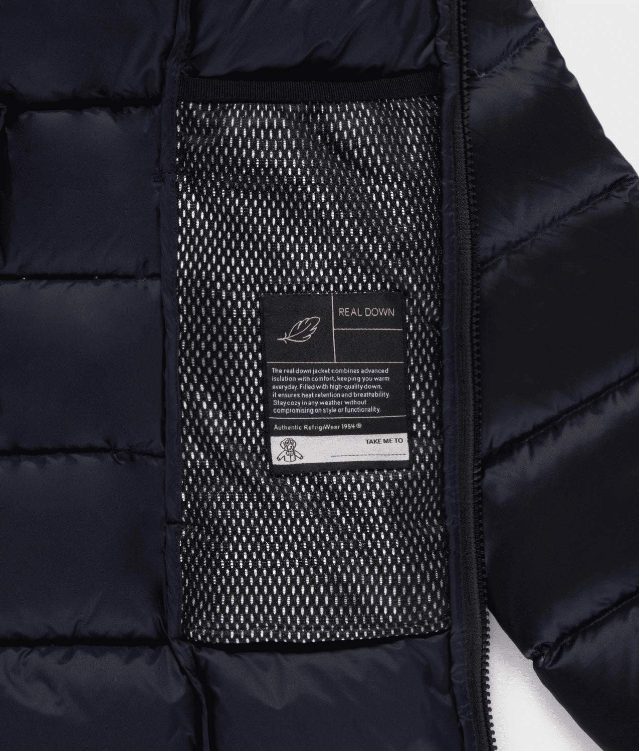 RefrigiWear Piumino Invernale Donna Pelliccia
