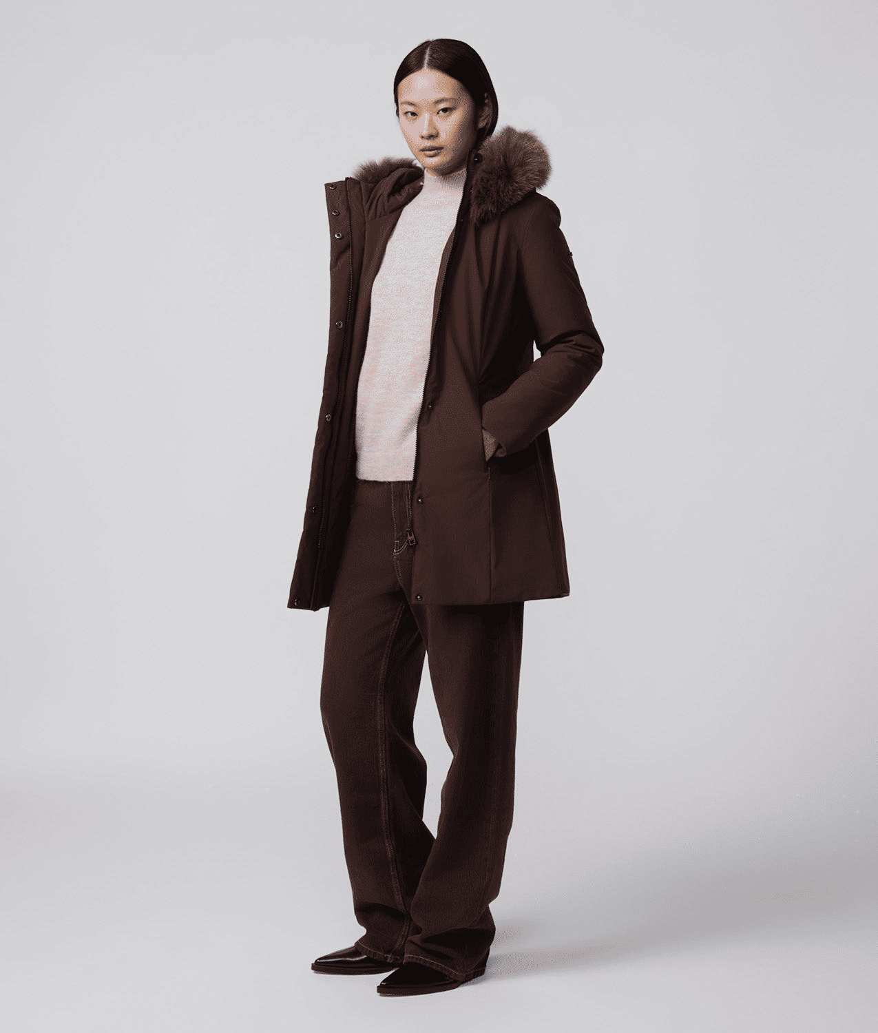 RefrigiWear Parka Donna Invernale Soft-Shell