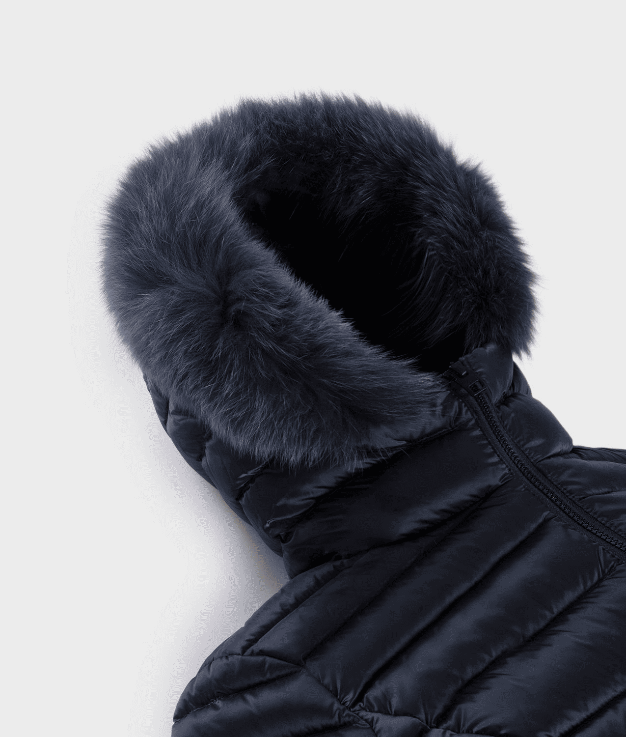 RefrigiWear Piumino Invernale Donna Pelliccia