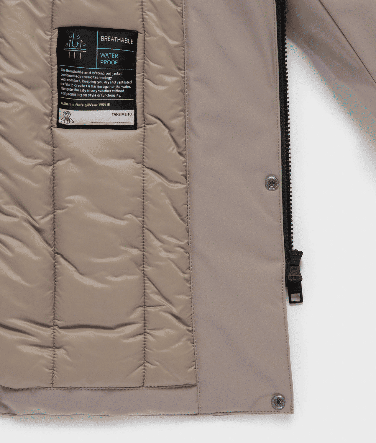 RefrigiWear Parka Donna Invernale Soft-Shell
