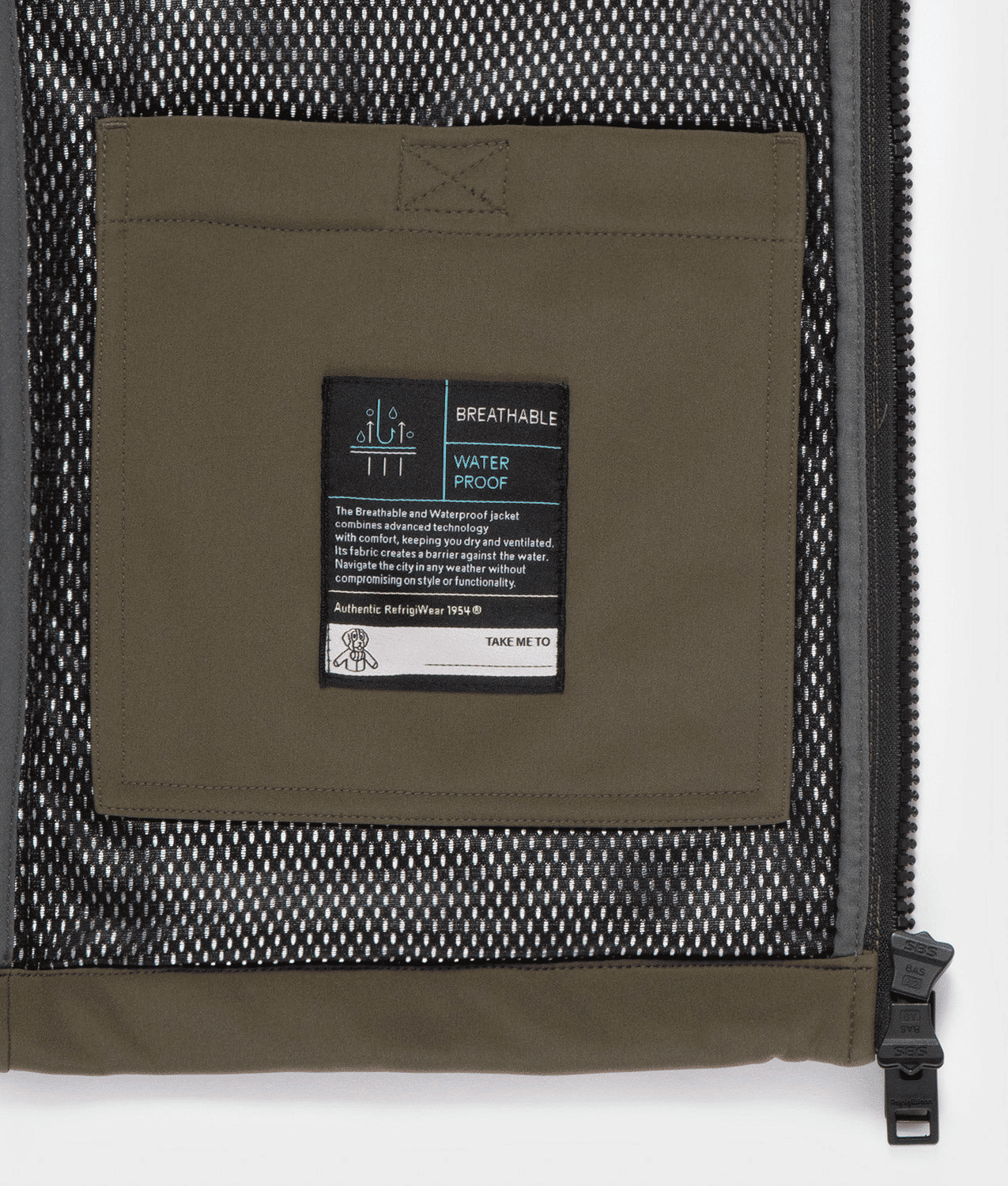 RefrigiWear Smanicato Tecnico Uomo Soft-Shell