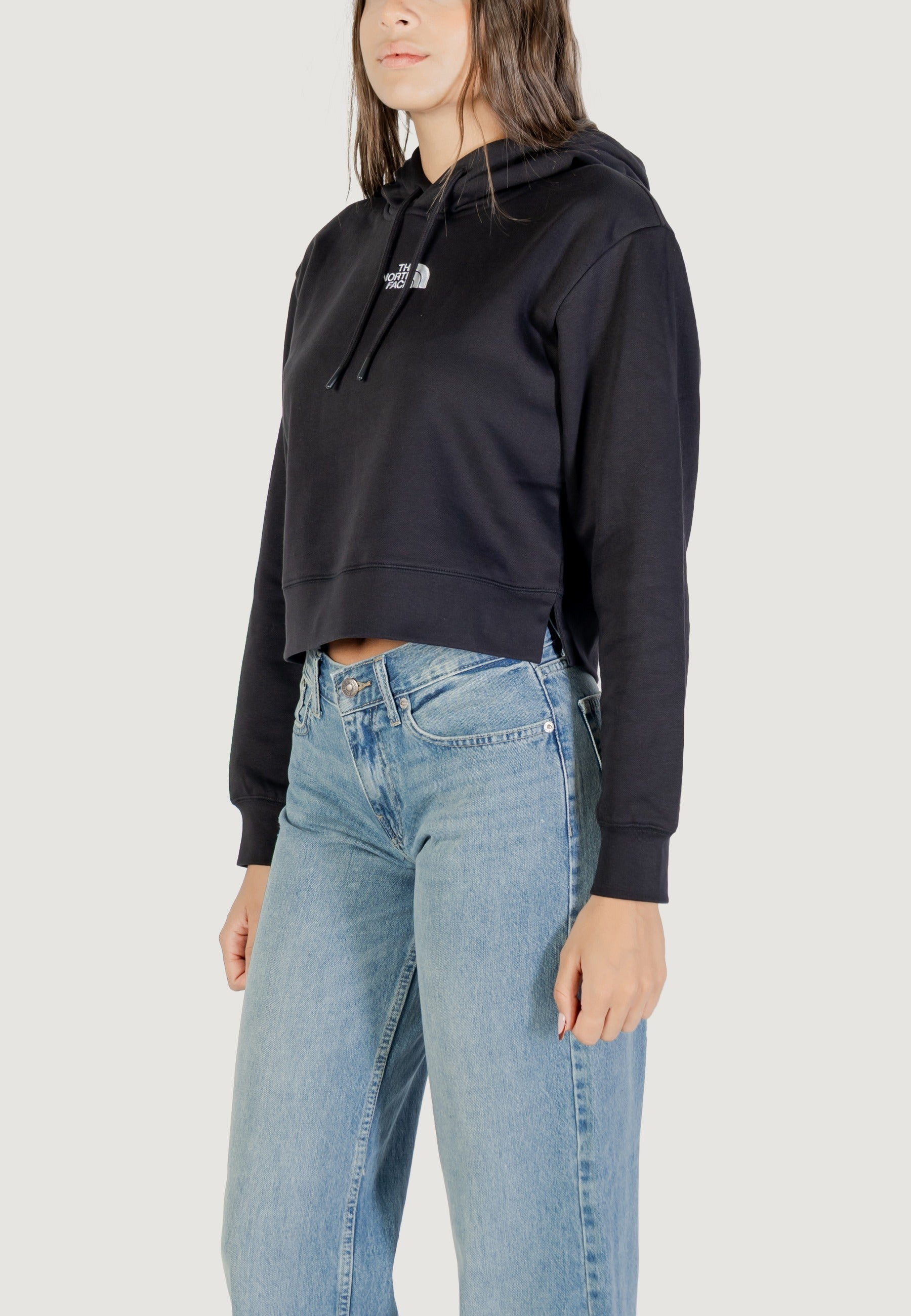 Felpa con cappuccio THE NORTH FACE W ESSENTIAL CROP HOODIE