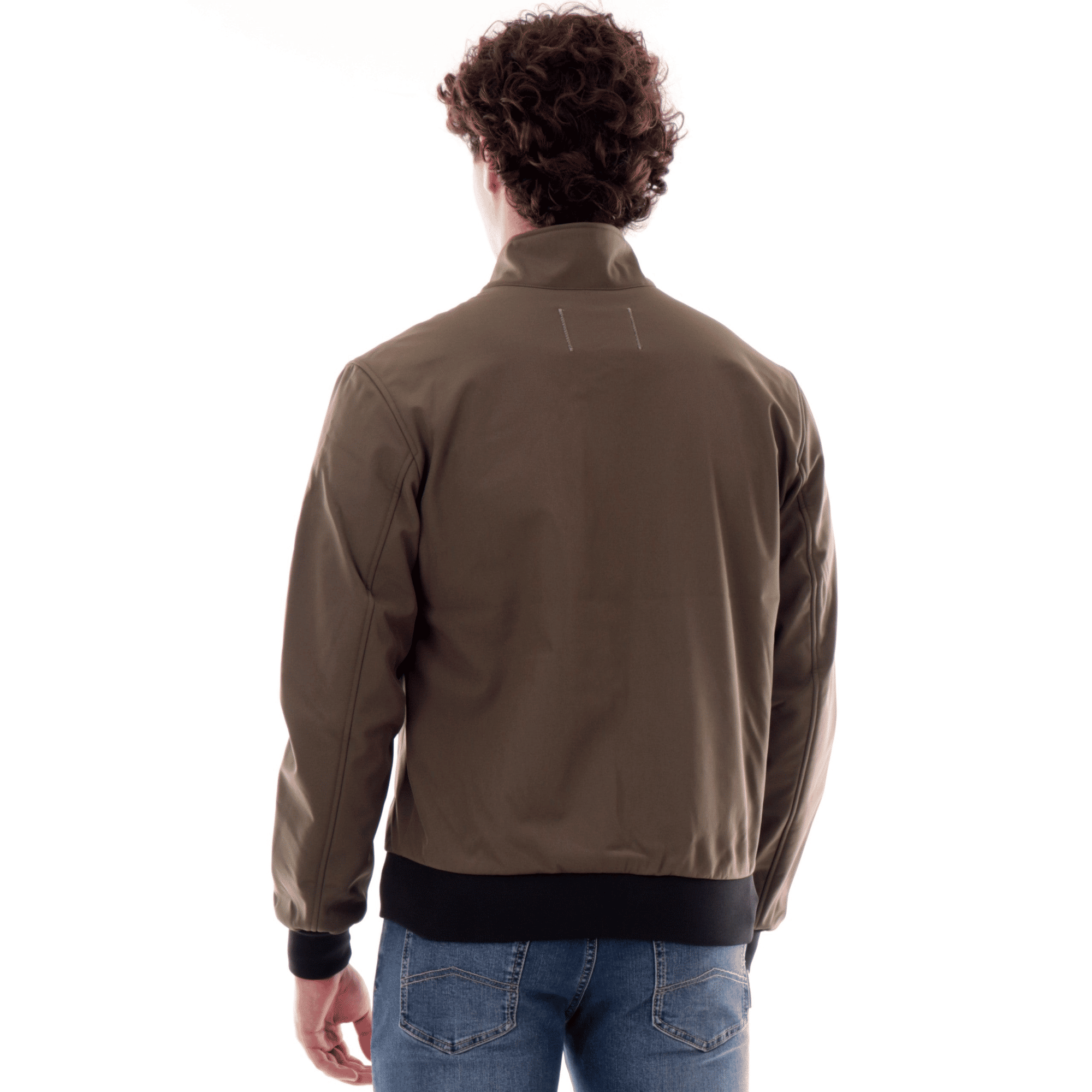 Giacca Refrigiwear verde da uomo full zip Captain G00808
