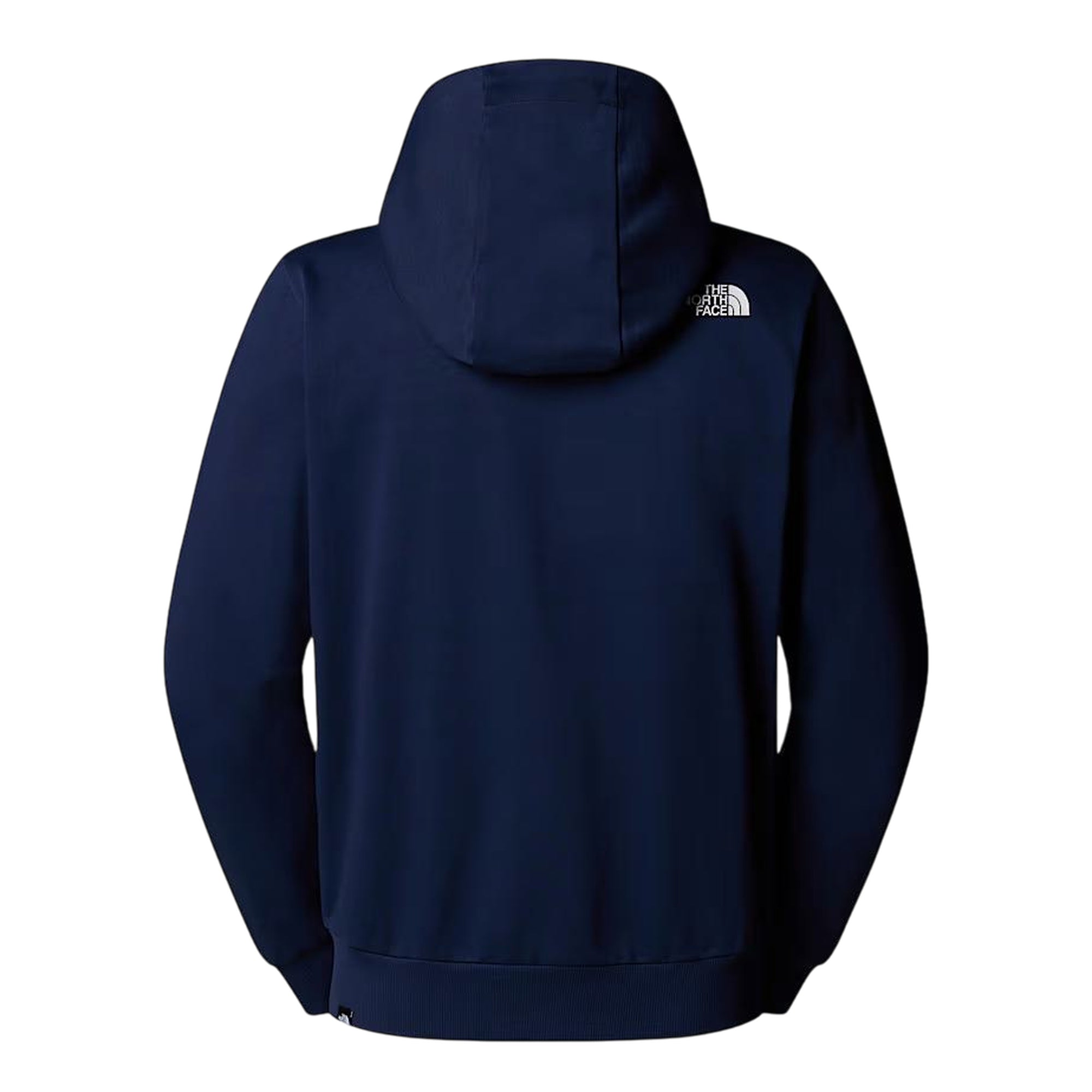 Felpa Uomo Simple Dome con zip blu scuro retro