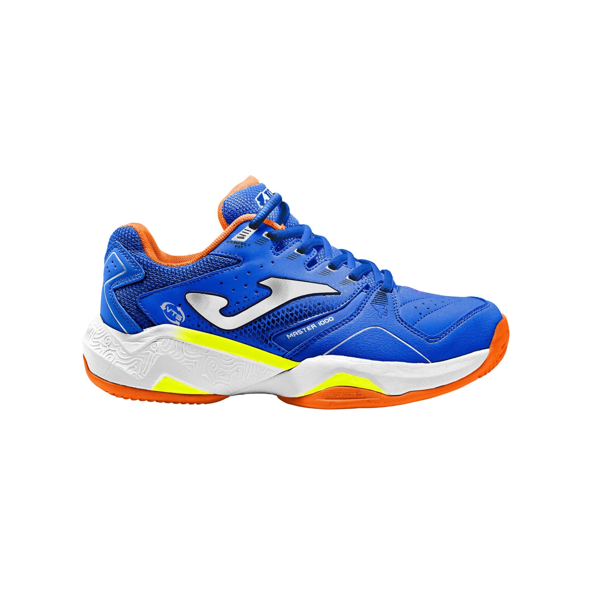 Scarpa Junior da padel, con tomaia traspirante e suola in gomma durability