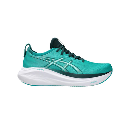 Scarpe Running Uomo Gel-Nimbus 27 Verde acqua Asics Noi Sport