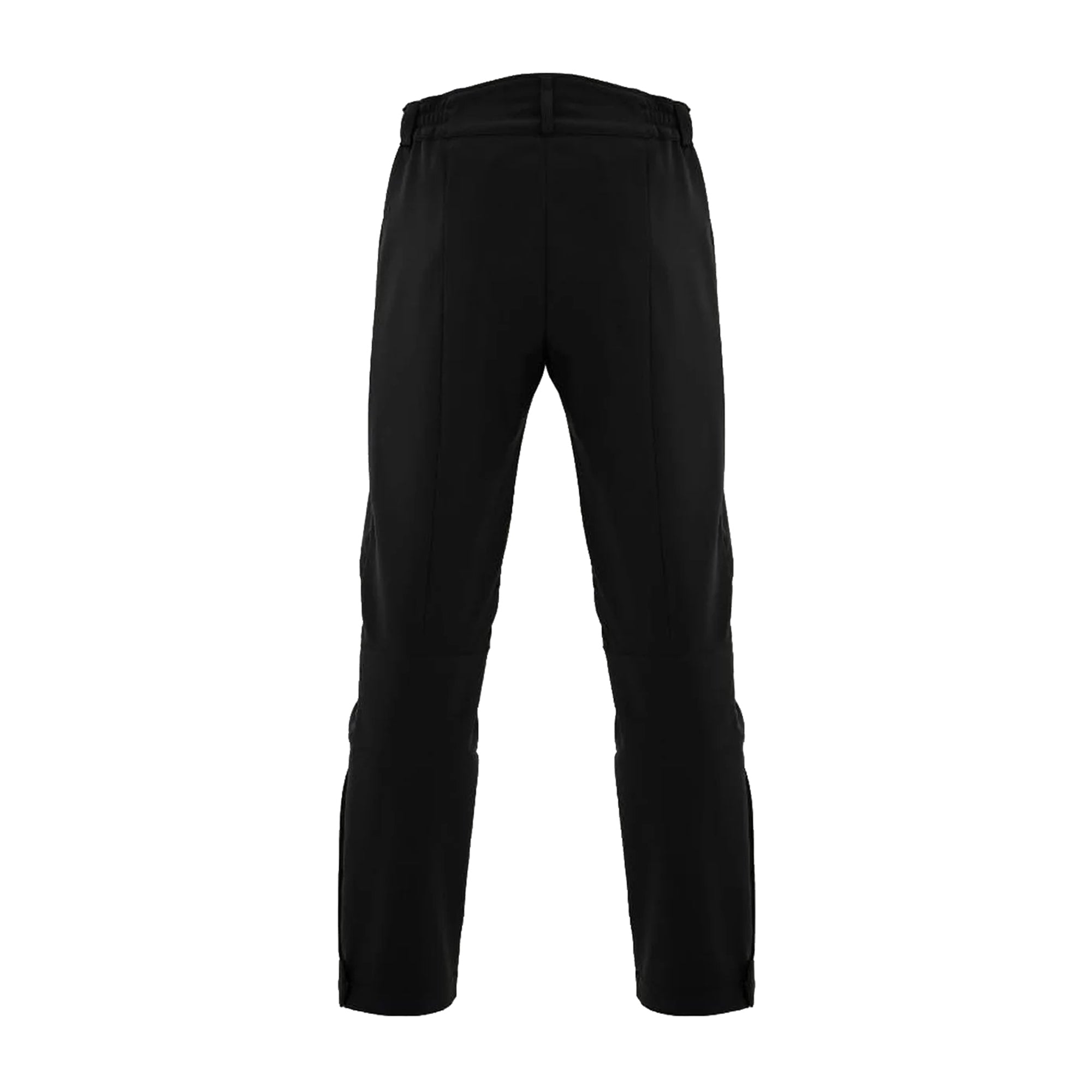 Pantalone da sci in softshell con ghetta Nero