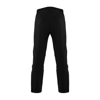 Pantalone da sci in softshell con ghetta Nero