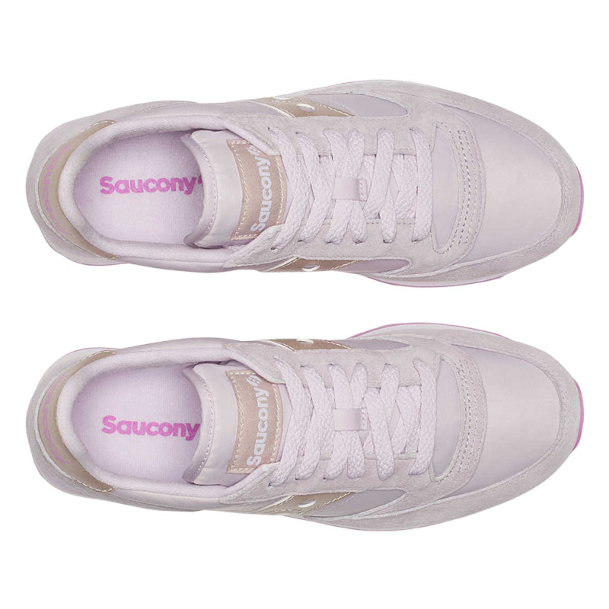 Sneakers Donna Jazz Triple, con inserti in camoscio e lacci frontali 
