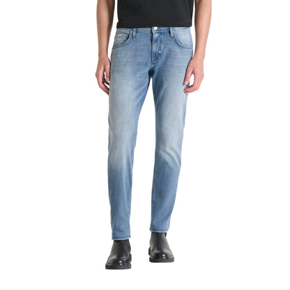 Jeans Uomo Kurt affusolato, modello cinque tasche