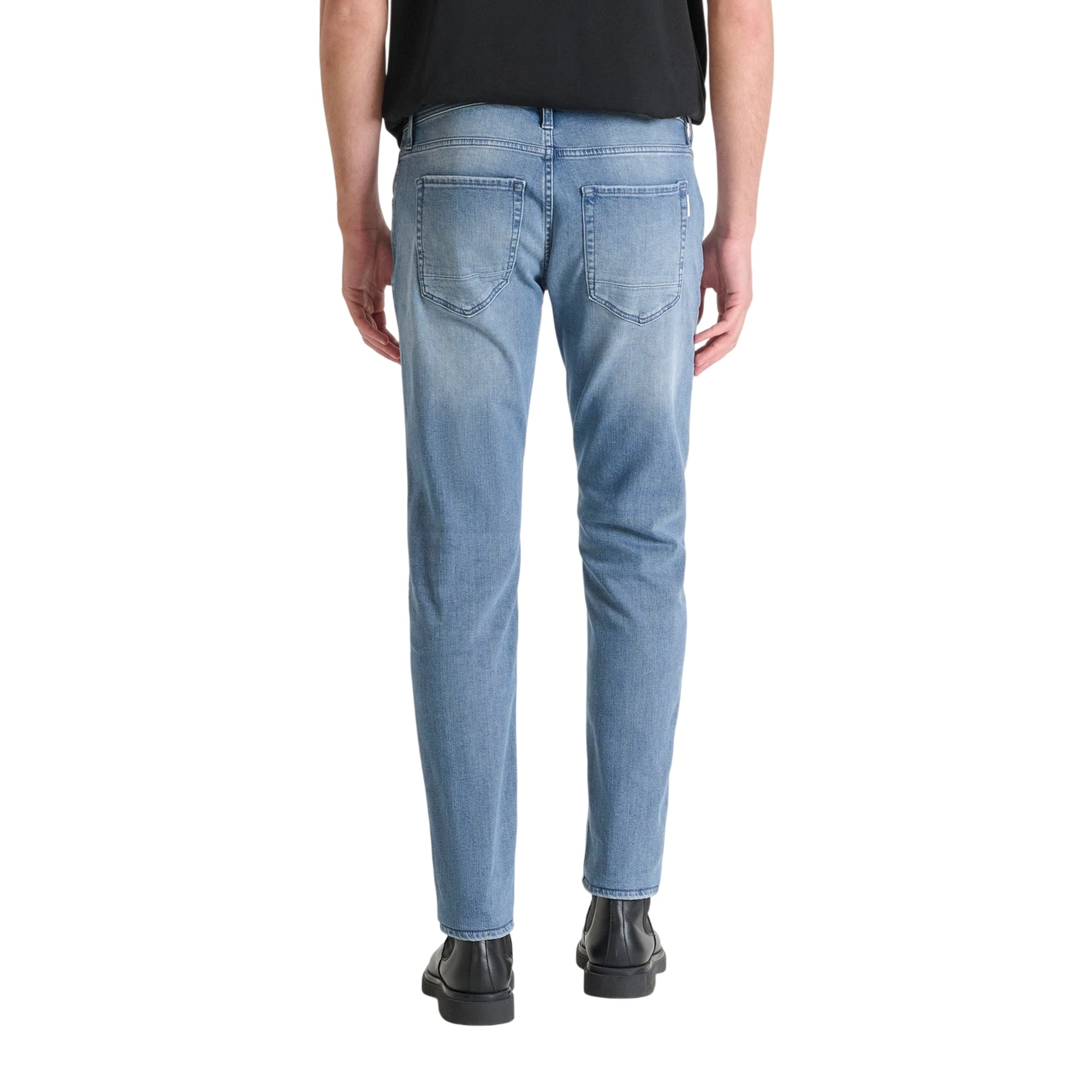 Jeans Uomo Kurt affusolato, modello cinque tasche