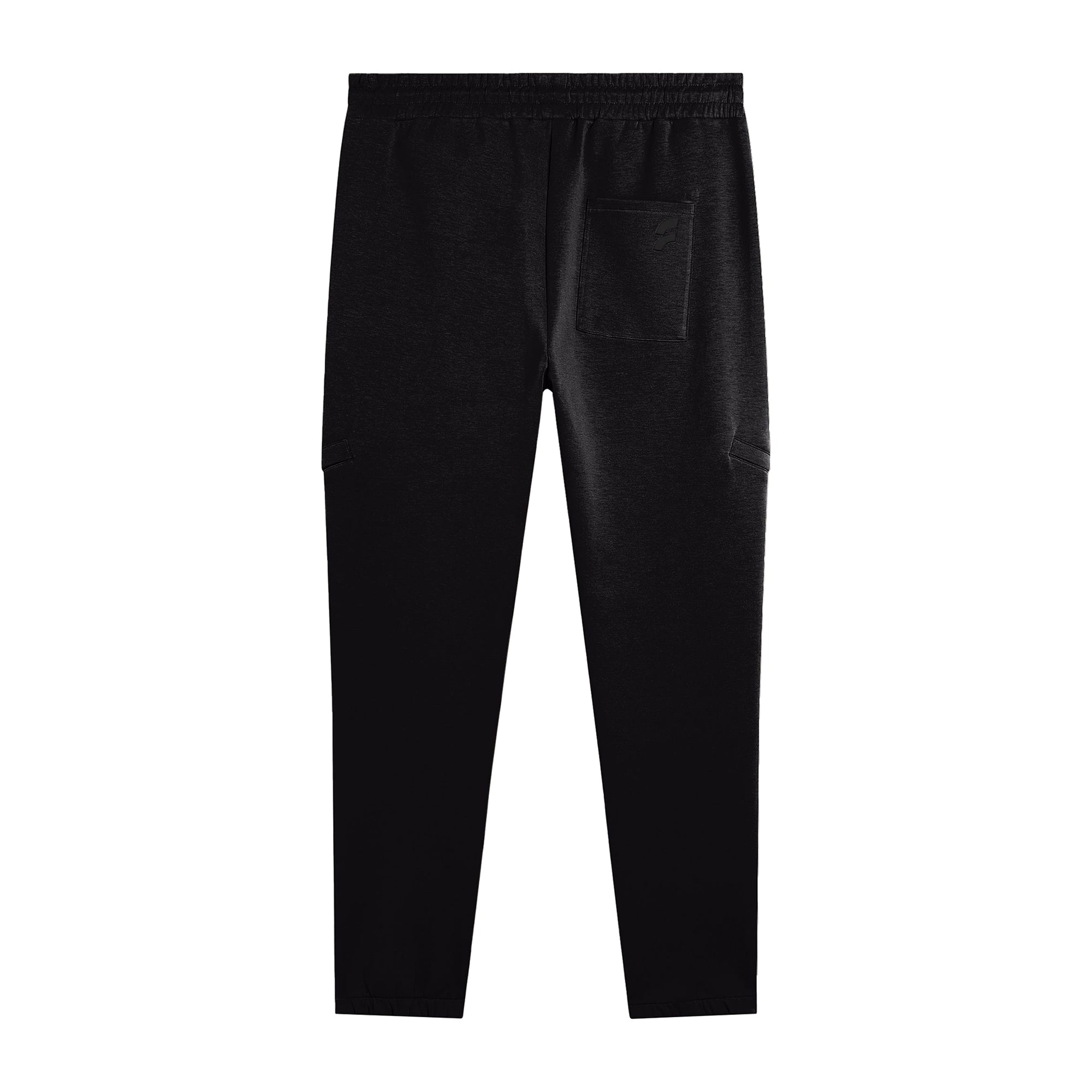 Pantalone Uomo Freddy Sportivo Nero con Tasche Zippate