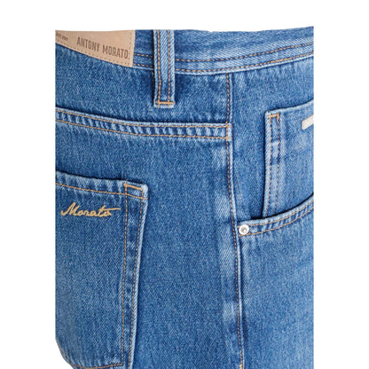 Jeans Uomo Ben morbido, con piega frontale
