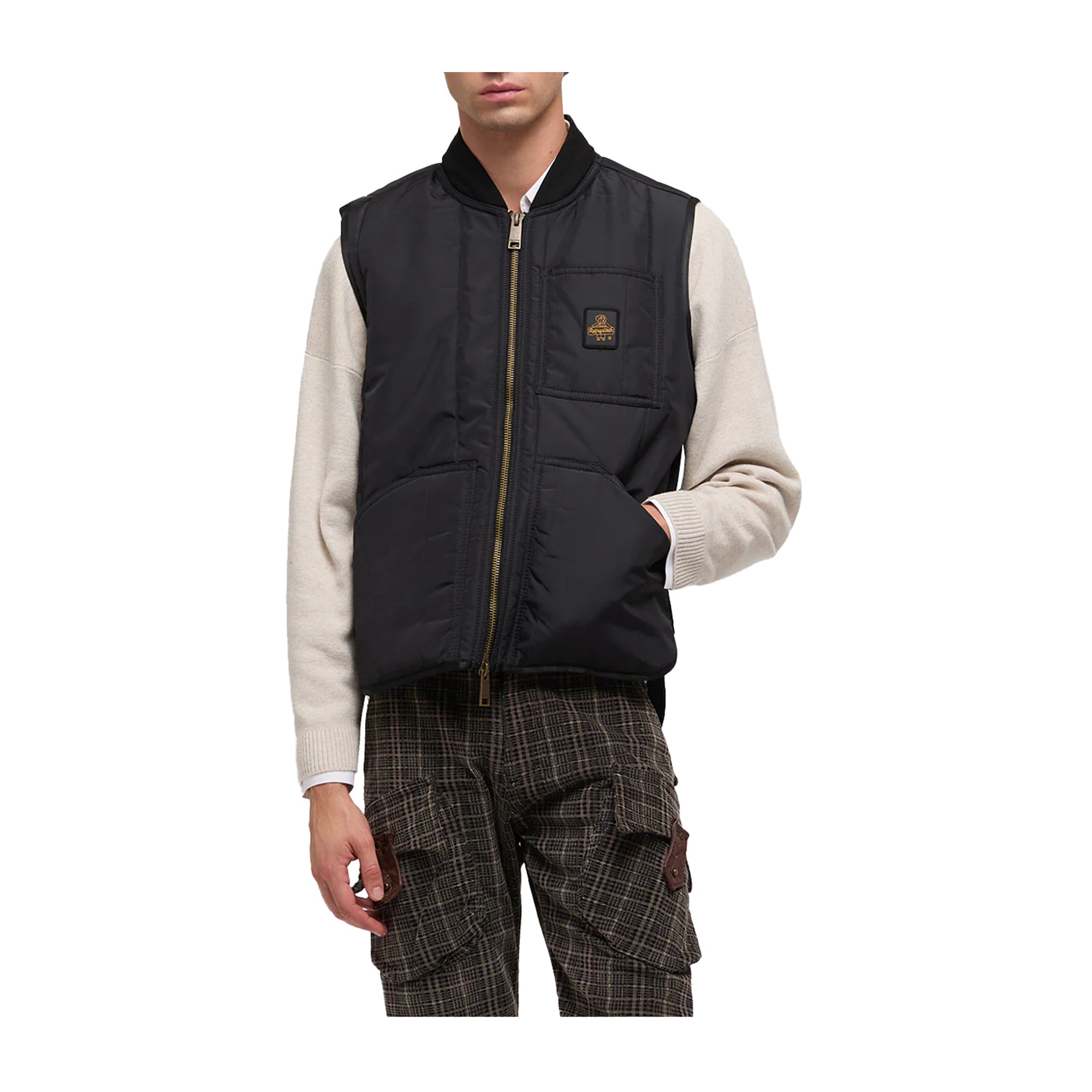 Gilet Uomo Original con imbottitura Nero