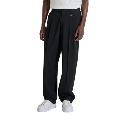 Pantalone Uomo in misto viscosa, wide leg