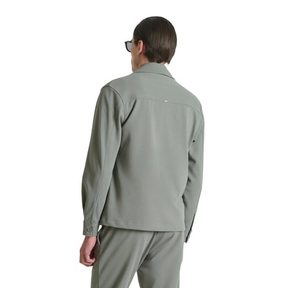 Camicia Uomo Dublin, in misto cotone Verde