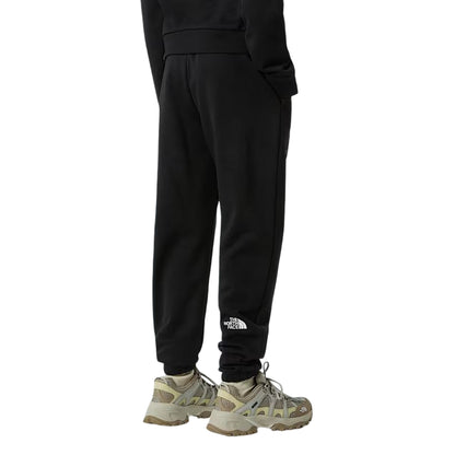 Pantaloni Joggers affusolati Ragazzo Nero modello retro
