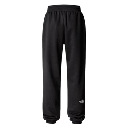 Joggers Donna Essential Relaxed Straight Nero retro