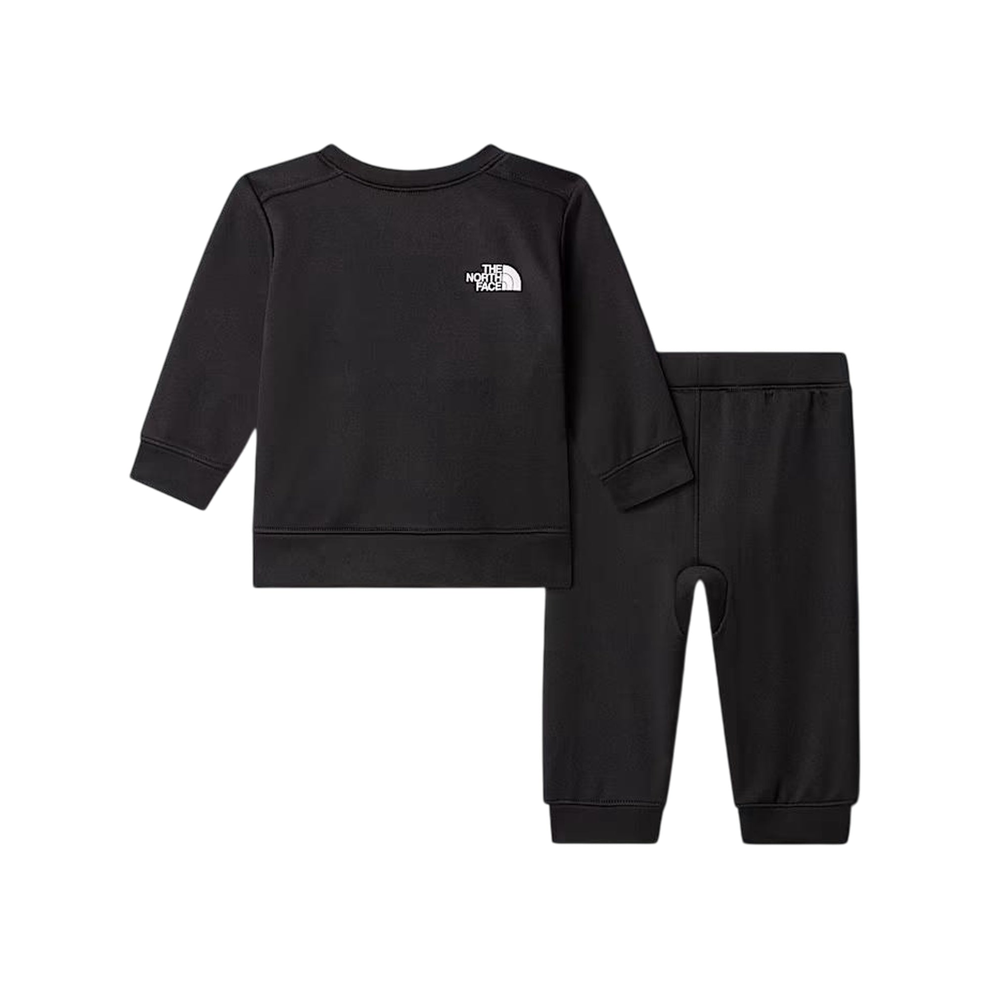 Tuta due pezzi Neonato in pile TNF Performance Nero retro