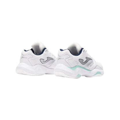 Sneakers Donna da Padel Master 1000, con inserti verdi sulla suola 
