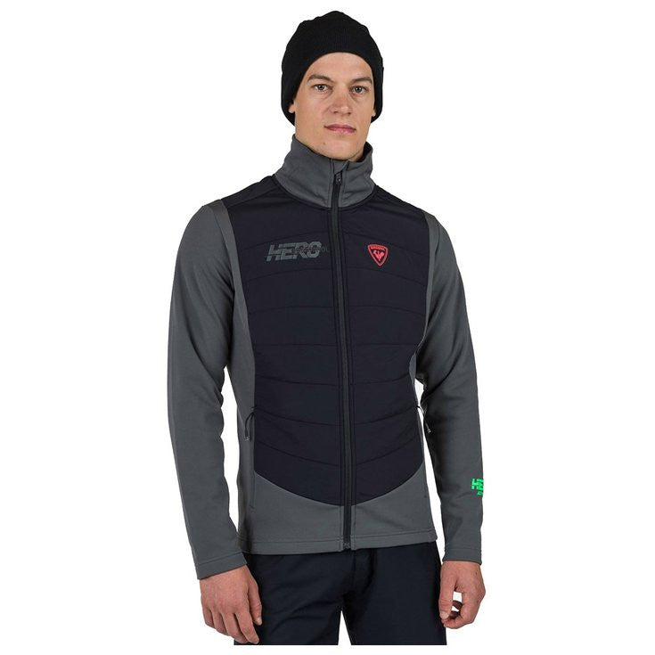 Giacca Uomo New Hero Rossignol Grigia con zip