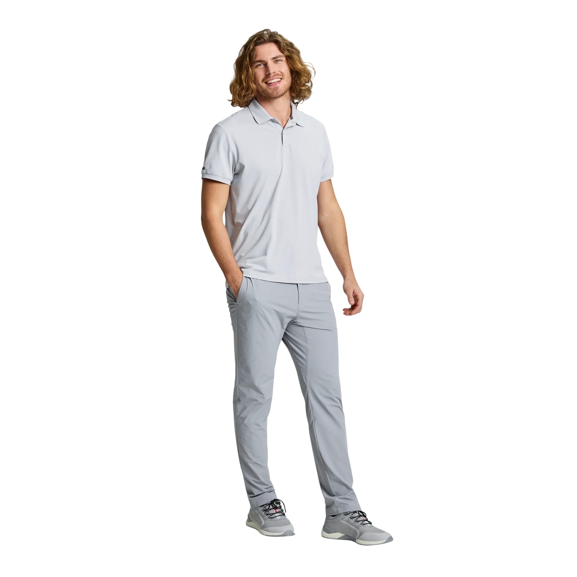 Polo Uomo Tech Pique due bottoni