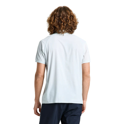 Polo Uomo OD Tech Pique, in tessuto tecnico, con scollo zip