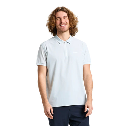 Polo Uomo OD Tech Pique, in tessuto tecnico, con scollo zip