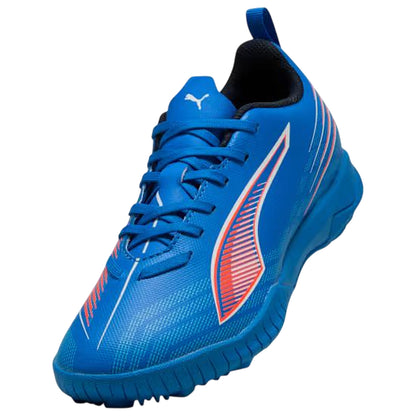 Scarpa Junior Ultra 6 Play Turf Azzurra, con tomaia morbida