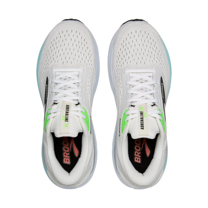 Scarpa Uomo da corsa Adrenaline GTS 24 Bianca, con tomaia in mesh 