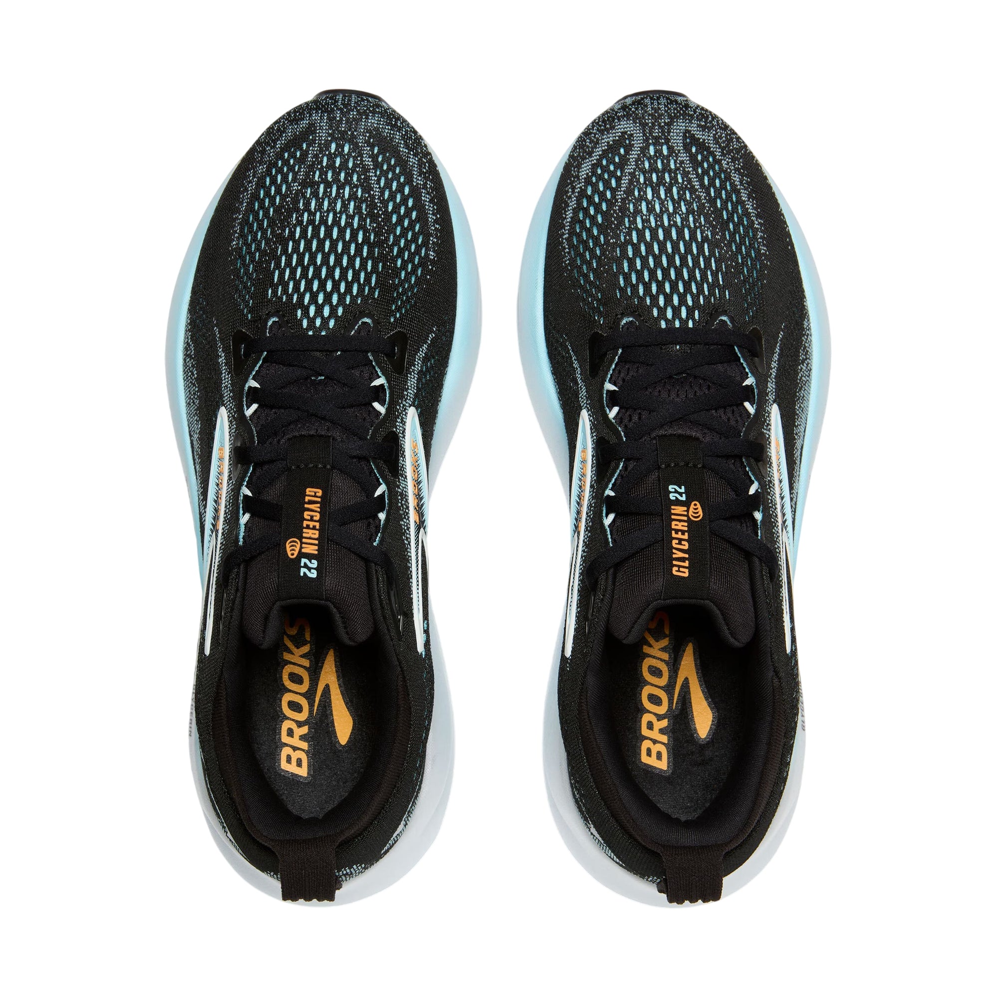 Scarpa Uomo da Running Nera, modello Glycerin 22, con intersuola drop 10mm