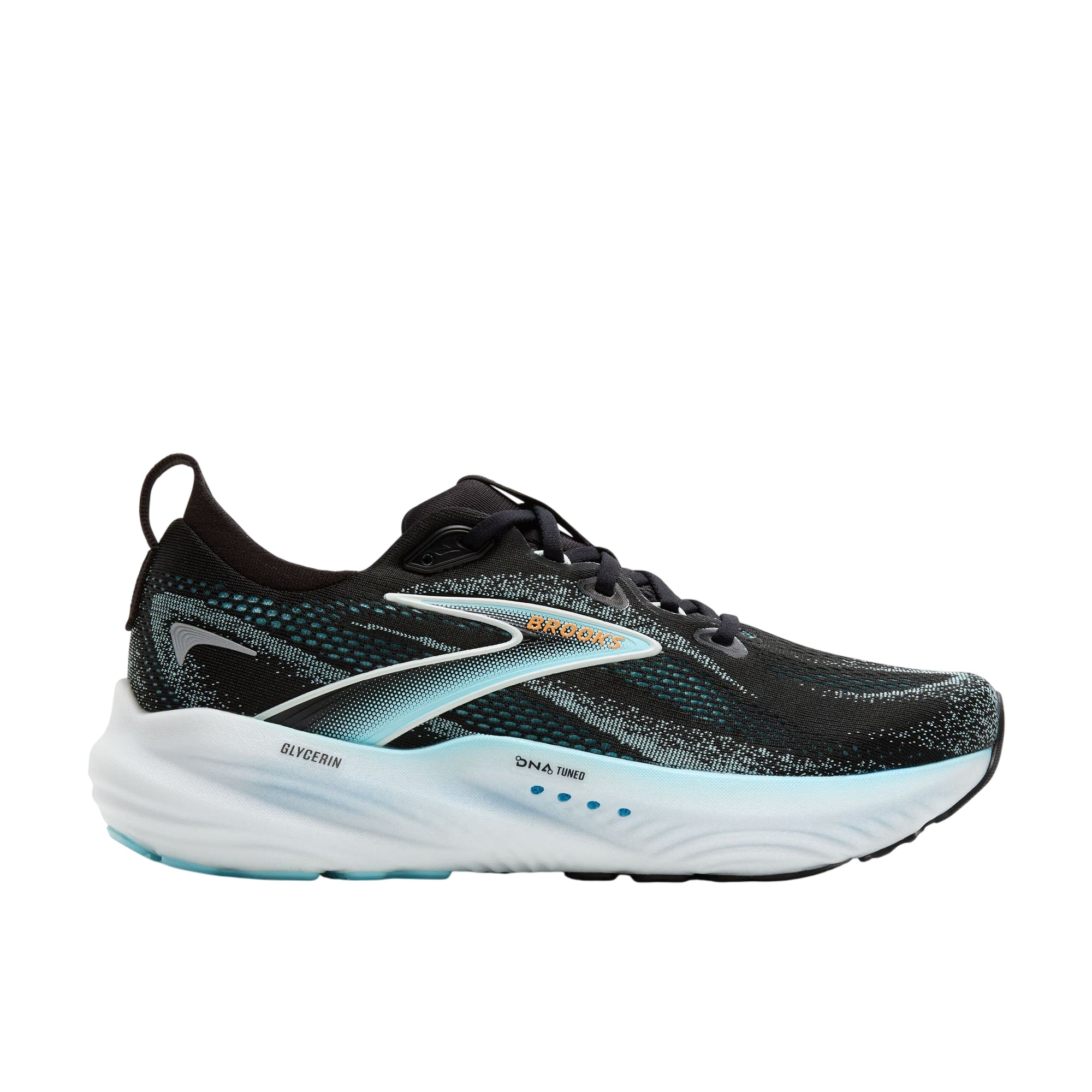 Scarpa Sportiva Uomo Glycerin 22 Nero/Celeste
