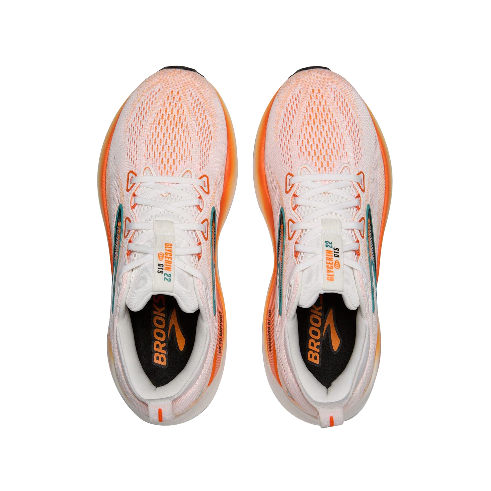 BROOKS Scarpe Running Uomo Glycerin GTS 22 Arancione