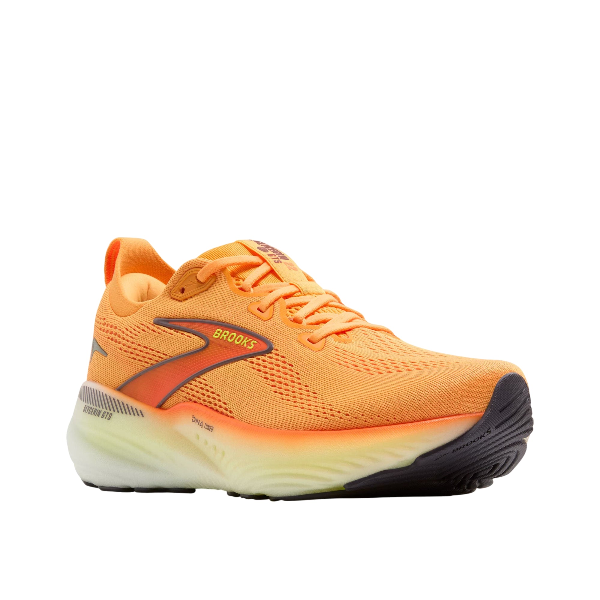 Scarpa da corsa Uomo con tomaia in mesh Arancione, modello Glycerin GTS 22