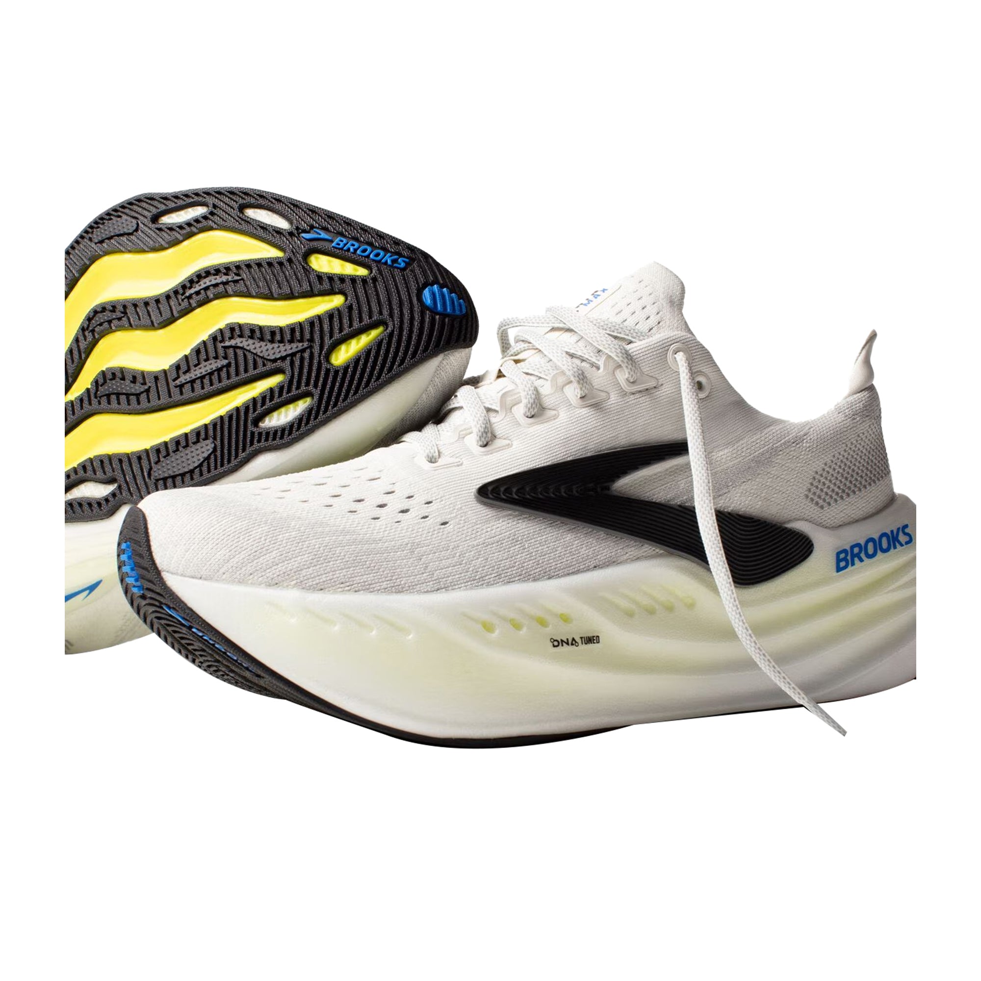 BROOKS Scarpe Running Uomo Glycerin Max Bianco