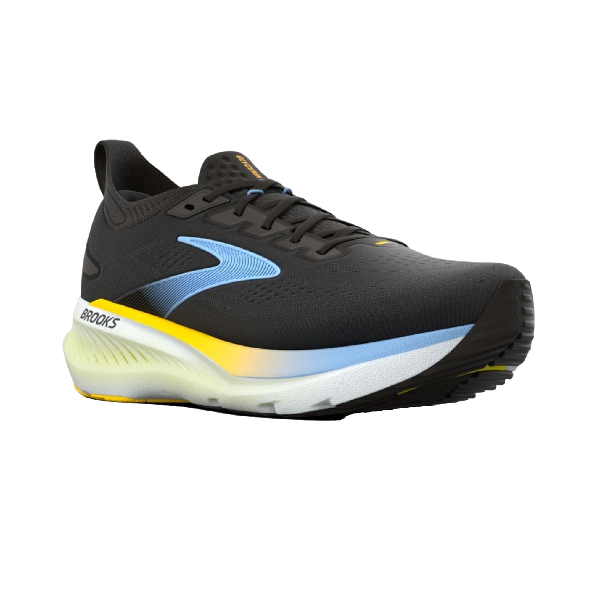 Scarpa Uomo Glycerin 23, con tomaia in mesh Nera